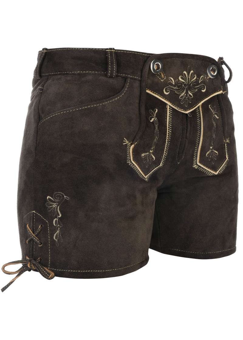 Anna Brown Shorts Lederhosen (1) Anna Brown Shorts Lederhosen