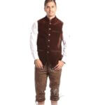 Delian Brown Oktoberfest Waistcoat