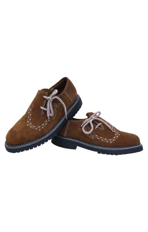 Bavarian Camel Brown Lederhosen Shoes