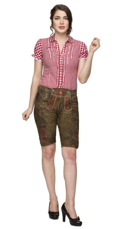 Bavarian Oktoberfest Women's Lederhosen