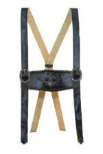 Black Oktoberfest Traditional Suspenders