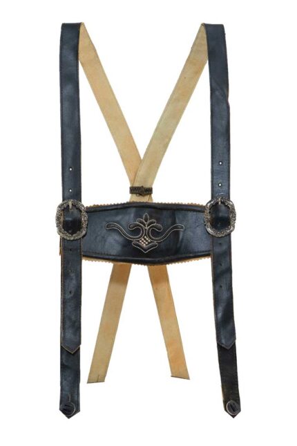 Black Oktoberfest Traditional Suspenders