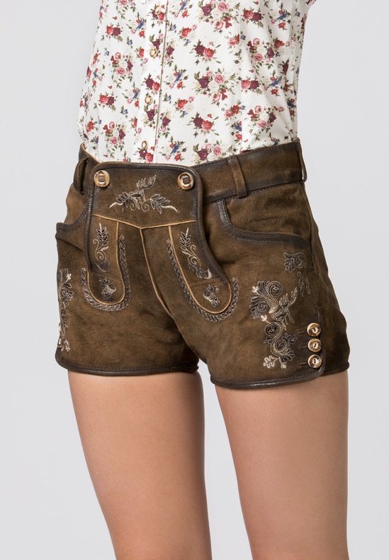 Dalia in sand Women Bavarian Lederhosen