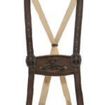 Traditional Brown Lederhosen Suspender