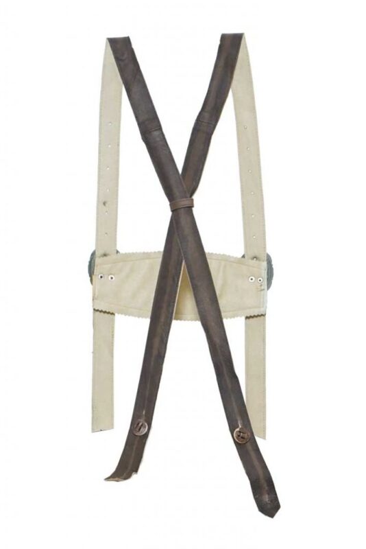 Green Brown Bavarian Suspenders