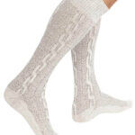 Men's Bavarian Socks White