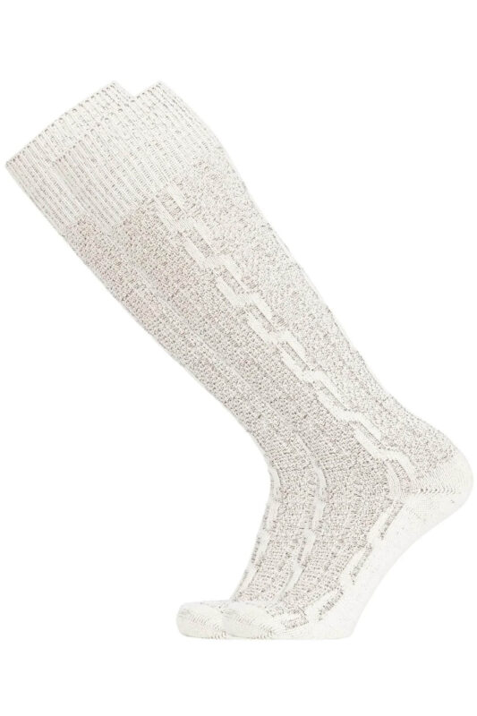 Men's Bavarian Socks White