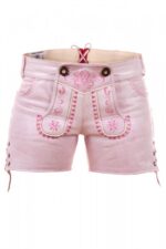 Sexy Pink Princess Shorts Lederhosen