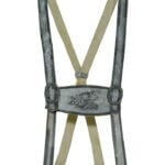 Classic Shaded Grey Bavarian Suspenders