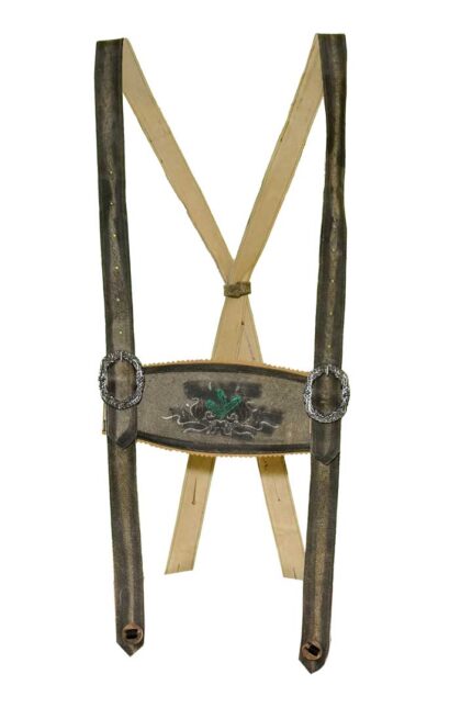 Classic Bister Lederhosen Suspenders