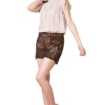 Traditional Women Suede Lederhosen