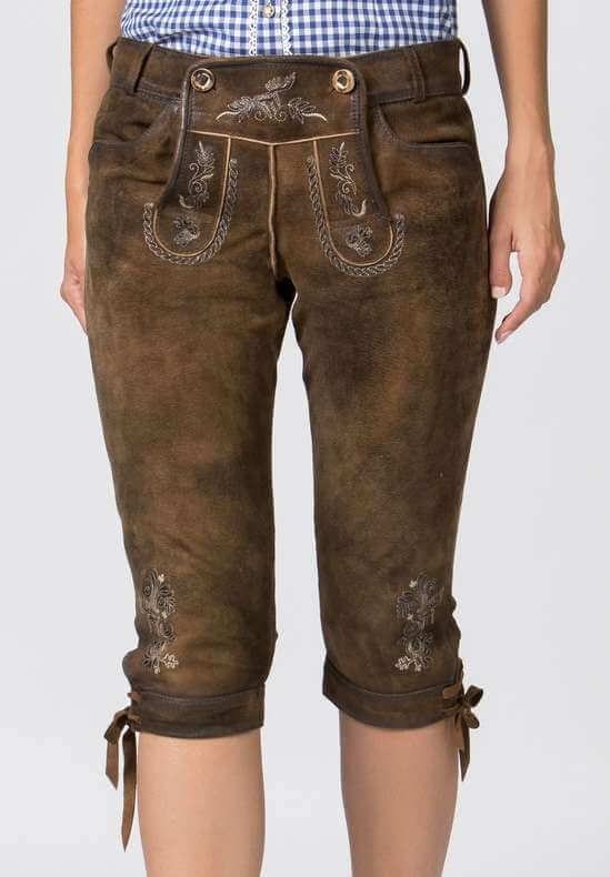 Women's Fashionable Suzan Stone Lederhosen