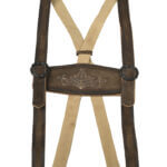 Brown Stylish Bavarian Suspenders