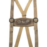 Brown Flare Oktoberfest Suspenders