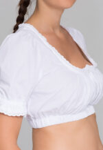 German Girl Dirndl White Blouse