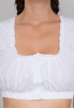 German Girl Dirndl White Blouse