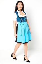 Vintage Blue Trachten Dirndl