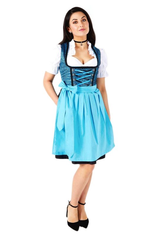Vintage Blue Trachten Dirndl- Mariella Dirndl