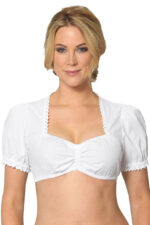Women White Oktoberfest Blouse