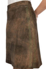 Women's Trachten Leather Skirt