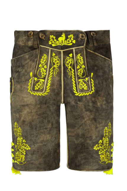 Alwin Rustic Bronze Lederhosen