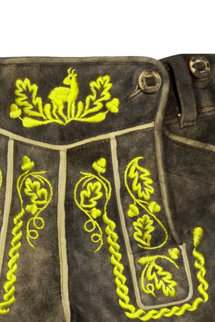 Alwin Rustic Bronze Lederhosen