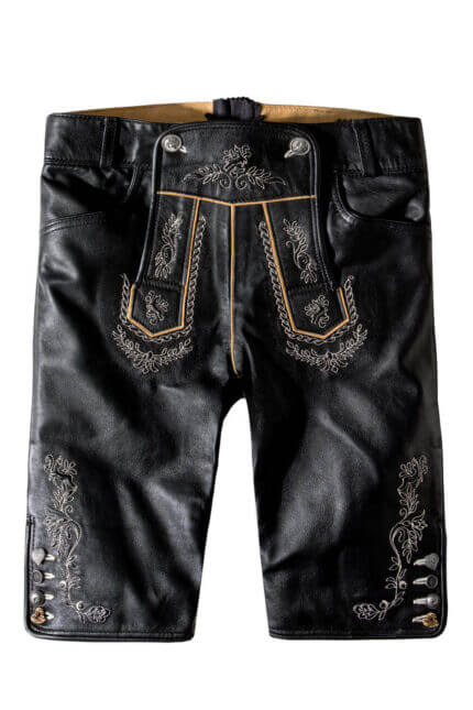 Bavarian Black Lederhosen Women