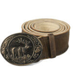 Genuine Leather Lederhosen Belt