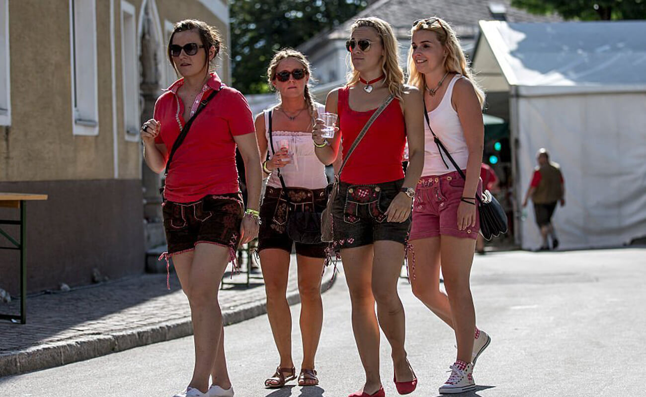 How to Style Lederhosen Accessories, Footwear, and Hairstyles