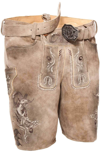 Vintage Men's Lederhosen Costume