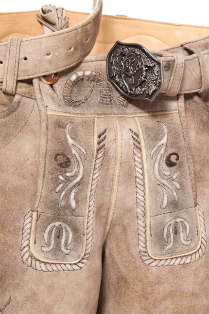 Vintage Men's Lederhosen Costume