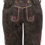 Women Bavarian Floral lederhosen