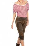 Knee Length Ladies Lederhosen