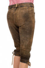 Knee Length Ladies Lederhosen