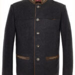 Heritage Black Wool Trachten Jacket